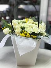 Цветочная композиция из Розы  в Комсомольце